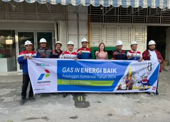 Terus menyalurkan gas bumi