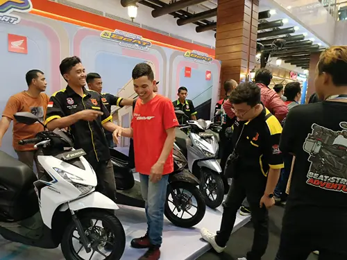 Foto: Sambut All New Honda B