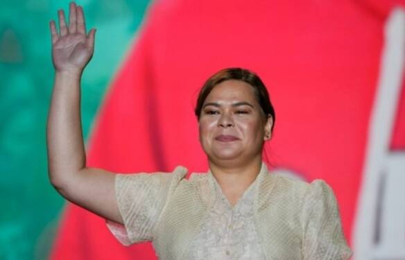 Foto: Sara Duterte yang mundur sebagai Wakil Presiden Filipina.