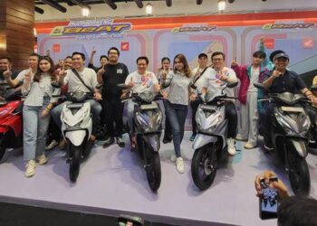 Peluncuran New Honda BeAT series terbaru.