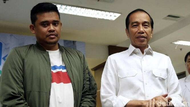 Foto: Bobby dan Jokowi