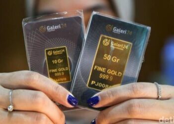 Rupiah Terus Loyo, Harga Emas Naik Drastis