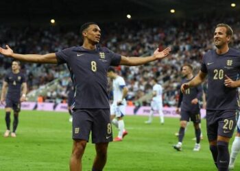 Laga Uji Coba: Inggris Menang 3-0, Jerman Imbang!