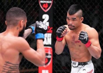 Duel di UFC, Jeka Saragih Kalah