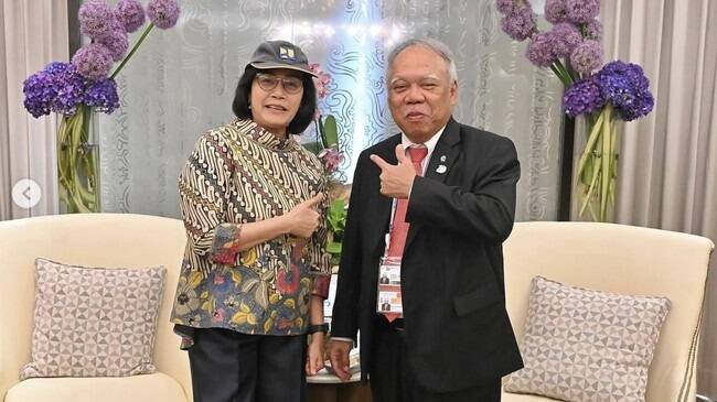 Foto: Sri Mulyani dan Basuki