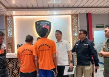 Polrestabes Medan Ringkus 2 Pelaku Perdagangan Hewan Dilindungi