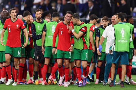 Foto: Portugal ke perempat final untuk hadapi Prancis.