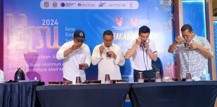 Foto: Proses Cupping Lomba Kopi