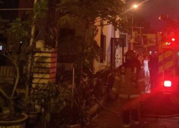 Rumah Terbakar di Medan Johor, Segini Kerugian Korban