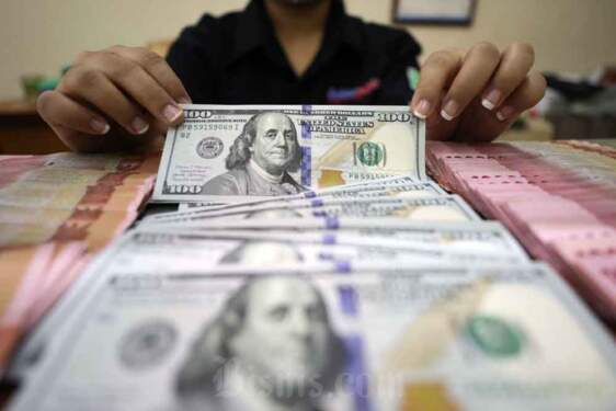 Foto: Rupiah melemah 0,22 persen ke Rp16.191 per dolar AS pada Senin (22/7) imbas kekhawatiran pasar atas ketidakpastian politik AS usai Joe Biden mundur dari capres.