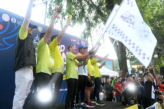 melepas BMPD Medan Run