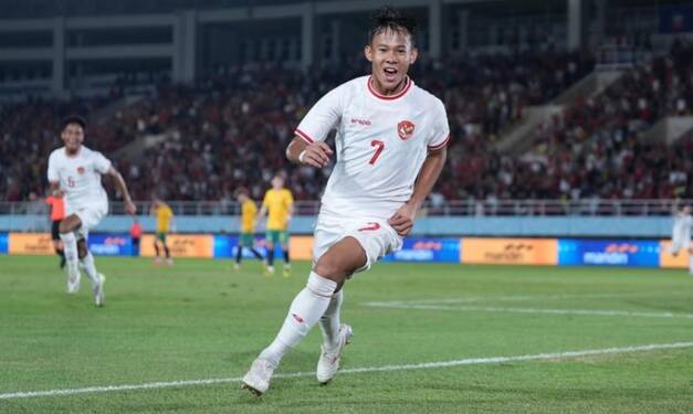 Foto: Zahaby Gholy Pemain Terbaik Piala AFF U-16 2024.