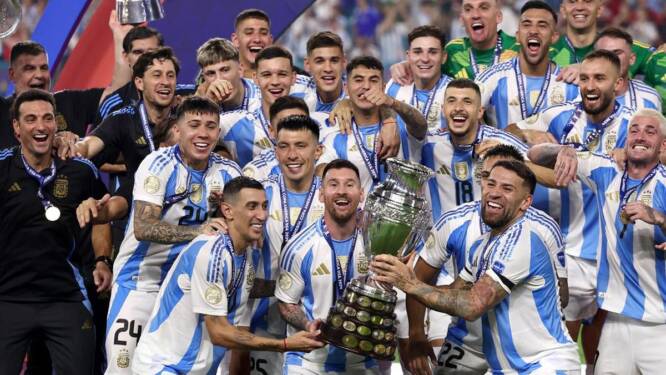 Foto: Juara Copa America