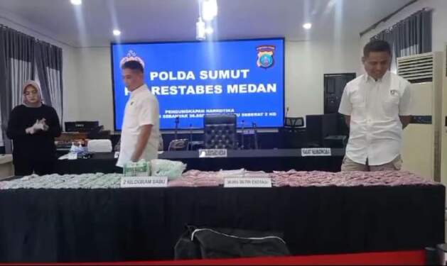 Foto: Barang bukti yang berhasil diamankan petugas.