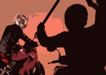Diduga Maling Motor di Tanjung Morawa, Pria Ini Babak Belur Diamuk Massa