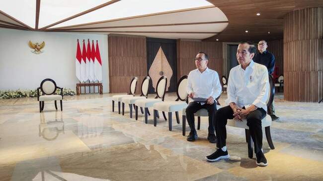 Foto: Ngantor di IKN