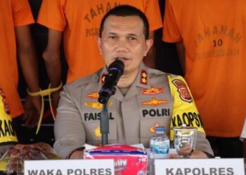 Kapolres Pidie Jaya AKBP Faisal Ahmad Pasaribu.