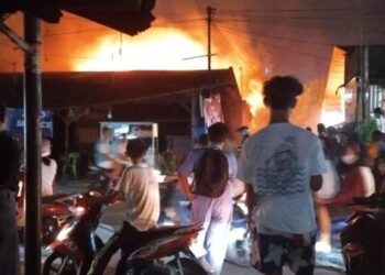 Rumah Terbakar di Helvetia