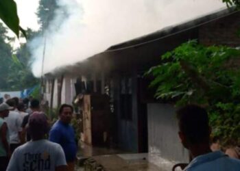 2 Rumah di Deli Serdang Dilahap Api