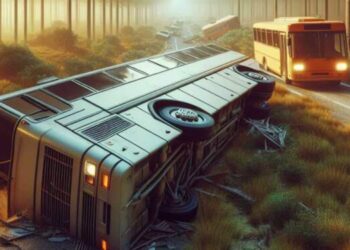 Tabrakan Bus Tewaskan 16 Penumpang, 48 Orang Terluka