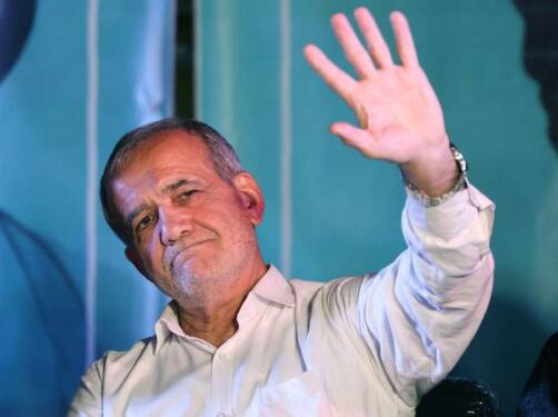 Foto: Presiden terpilih Iran, Masoud Pezeshkian.