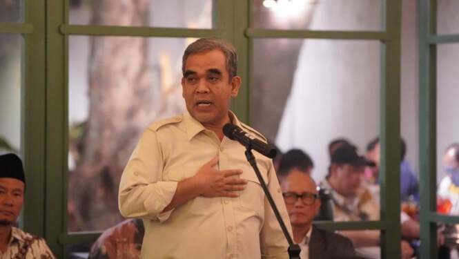 Foto: Sekjen Partai Gerindra Ahmad Muzani.