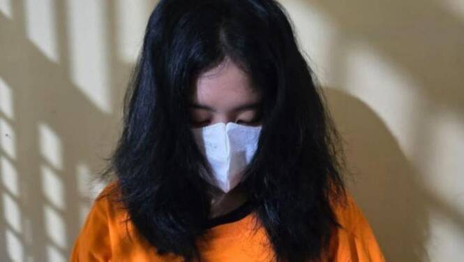 Foto: Selebgram MJ ditangkap karena promosikan judi online.