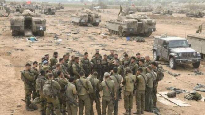 Foto: Agresi militer Israel.
