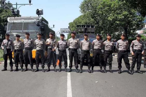 Foto: Tiga ribu lebih personel disiapkan untuk pengamanan sidang MPR.