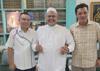 2 Petinggi Gerindra Temui Rizieq Shihab, Ini yang Dibicarakan
