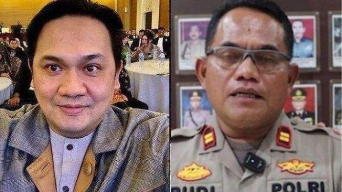 Foto: Farhat Abbas dan Iptu Rudiana.