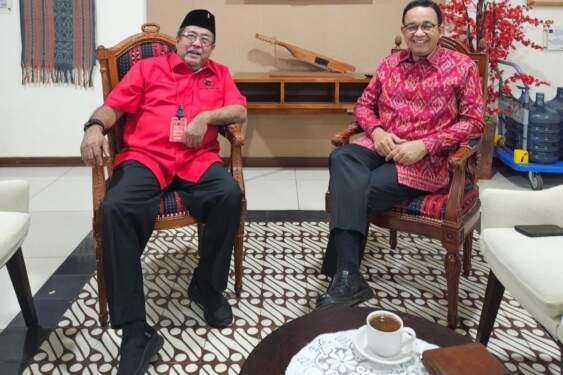 Foto: Anies Baswedan dan Rano Karno.