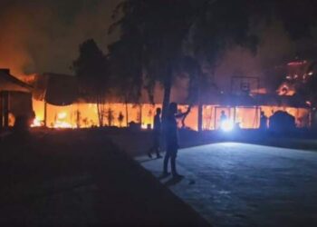 Gedung SMP Negeri 20 Medan Terbakar, 6 Ruangan Hangus