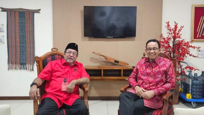 Foto: Rano Karno dan Anies Baswedan. (Istimewa)