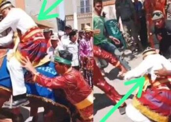 Mau Daftar ke KPU, Bakal Cabup Ini Jatuh dari Kuda