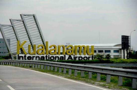 Foto: Bandara Internasional Kualanamu di Deli Serdang, Sumatera Utara.