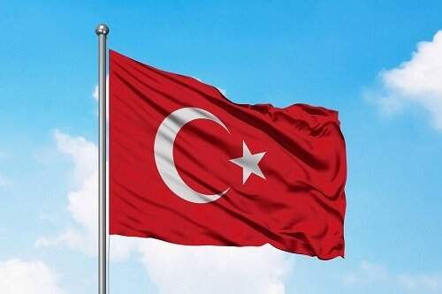 Foto: Bendera Turki.