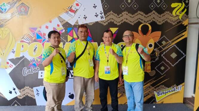 Foto: Tim Bridge PWI Sumut di Porwanas Banjarmasin
