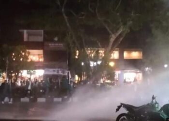 Demo Mahasiswa di Aceh Ricuh, Polisi Tembakkan Gas Air Mata