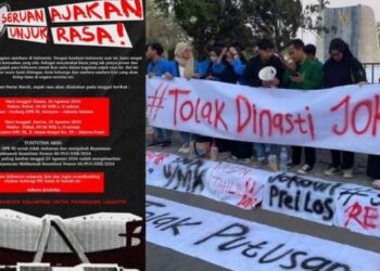 Demo Darurat Indonesia, Mahasiswa & Buruh di Daerah Juga Turun ke Jalan