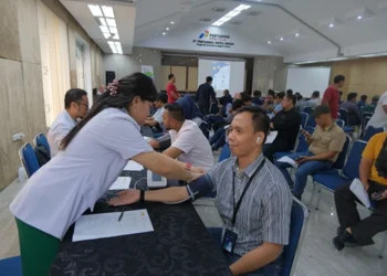 Foto: Pertamina Patra Niaga Regional Sumbagut Gelar Aksi Kemanusiaan Donor Darah 4