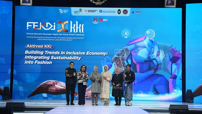 Foto: Transformasi digital UMKM menjadi salah satu pilar utama mendorong transformasi UMKM untuk Go Digital dan Go Export secara end-to-end dan membentuk ekosistem usaha yang inklusif dan berkelanjutan.(Dok:BI)