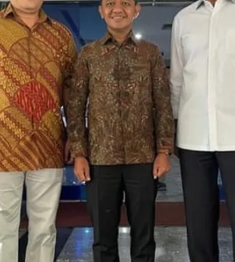 Foto: Musa Rajekshah saat bersama Bahlil Lahadiala. ist