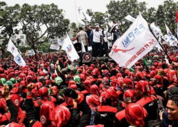 Hari Ini, Ribuan Buruh Gelar Unjuk Rasa