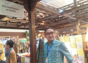 Kepala Perwakilan Bank Indonesia Wilayah Sumut (BI) Sumatera Utara,I.G.P Wira Kusuma dalam kegiatan FEKDI x KKI 2024.(seputarsumut/Asiong)
