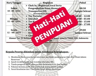 Foto: Marak Modus Penipuan, KAI Divre I Sumut Imbau Masyarakat Lebih Teliti 1