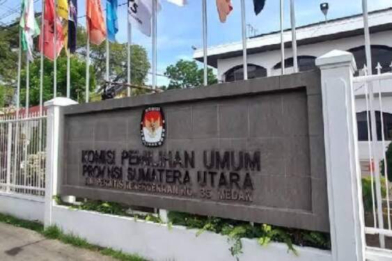Foto: Kantor KPU Sumut.