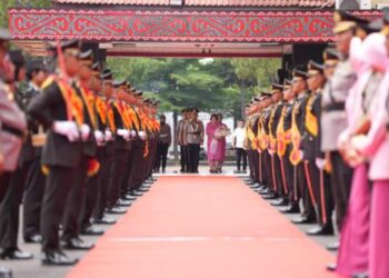 Komjen Agung Pamit Tinggalkan Polda Sumut