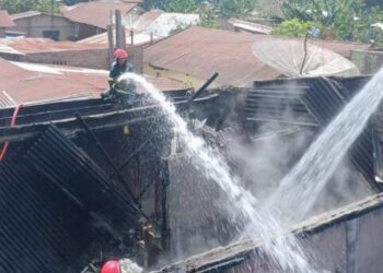 Satu Rumah Terbakar di Siantar Martoba
