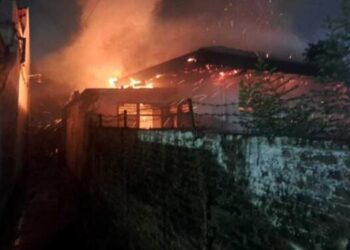 Kebakaran Melanda Tempat Indekos di Medan Perjuangan